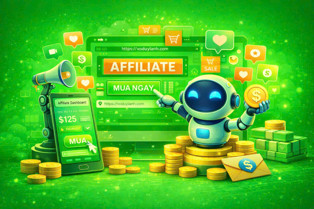 Affiliate tại nhà - AI Affiliate và xây 1000 Affiliate tại nhà
