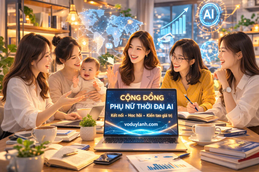 Cộng đồng phụ nữ thời đại AI